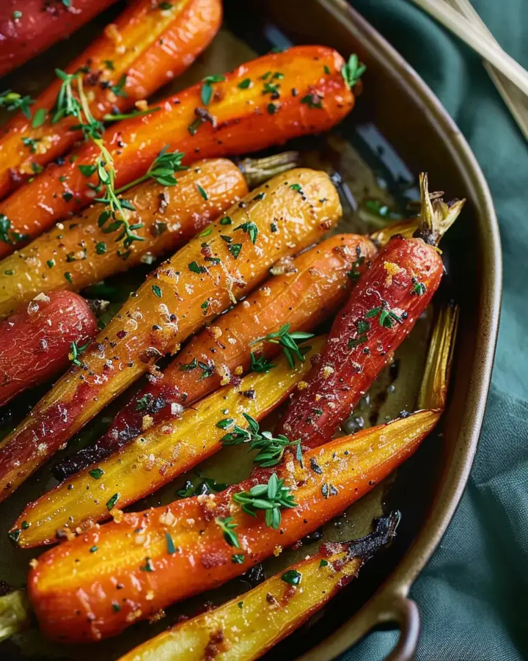 Maple-Dijon Roasted Carrots