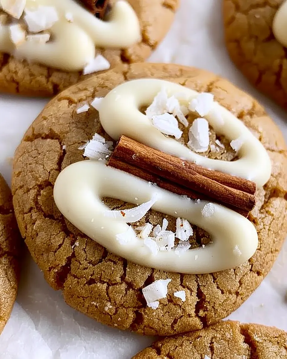 Chewy Maple Cinnamon Cookies: The Best White Chocolate Treat
