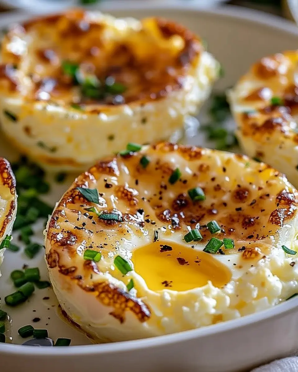 Baked Cottage Cheese Eggs Awash with Turkey Bacon Delight