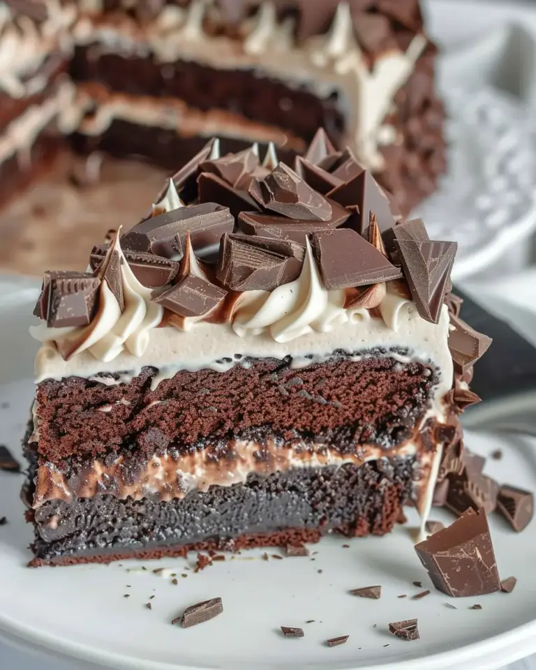 Death By Chocolate Poke Cake