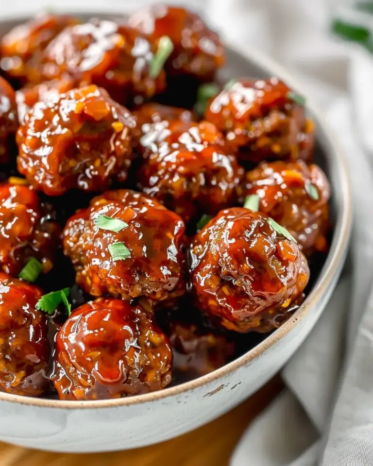 Sweet Chili Meatballs Crockpot Recipe