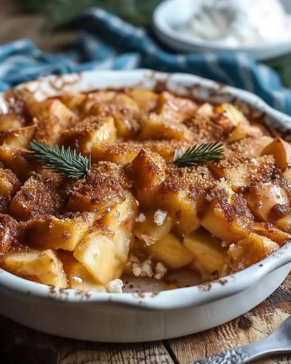 Apple Cinnamon Cottage Cheese Bake: An Easy, Cozy Delight