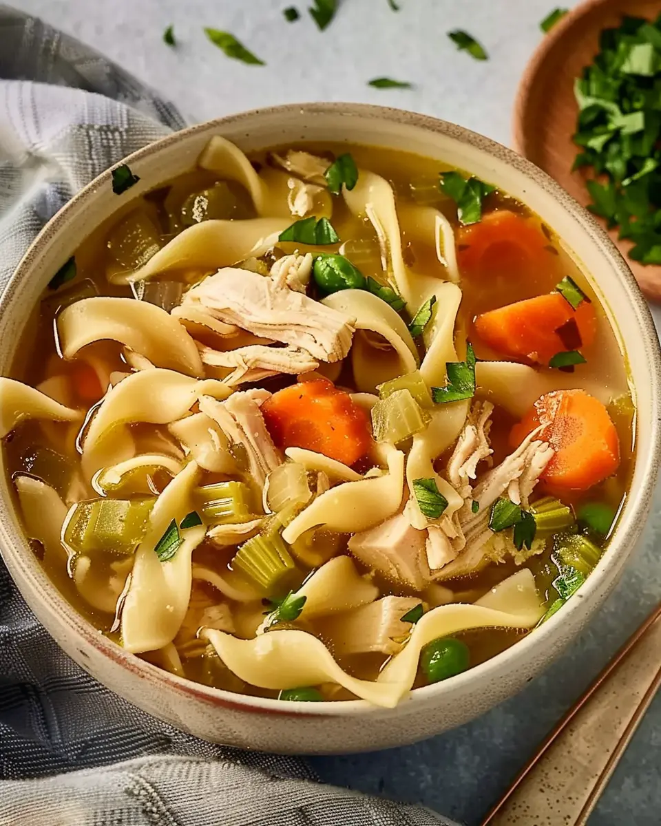 Sick Day Chicken Noodle Soup: The Ultimate Cozy Comfort Recipe