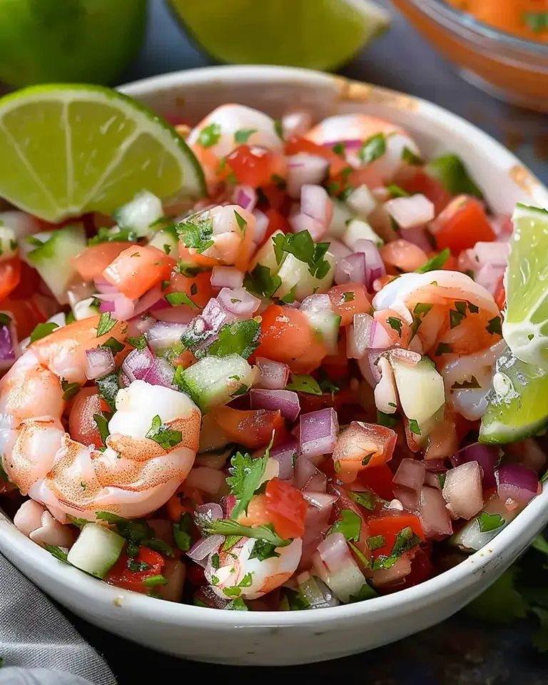 Easy Shrimp Ceviche Recipe