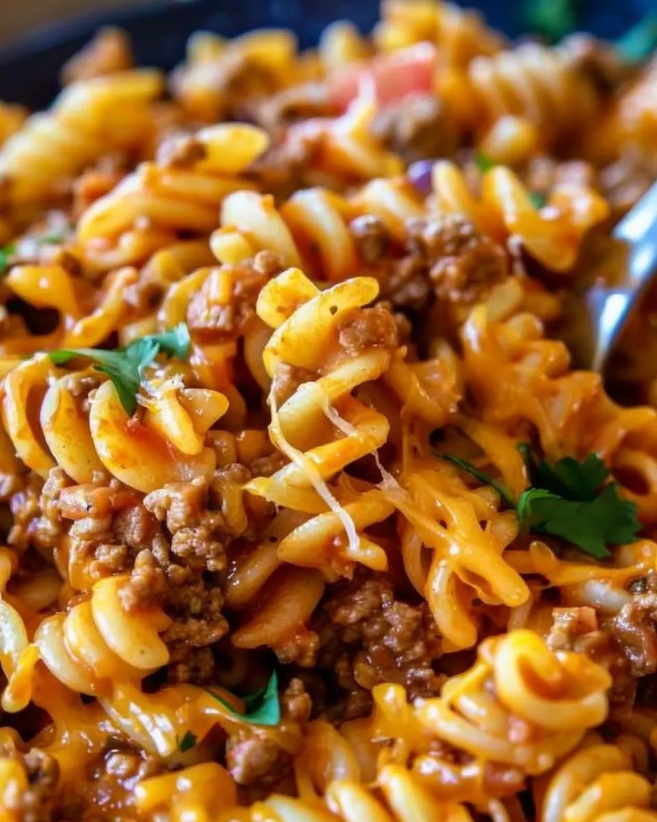Cheesy Taco Pasta: Indulgent Comfort Food Everyone Will Love