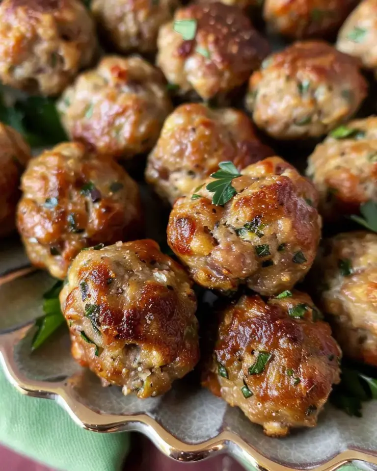 Easy 3-Ingredient Sausage Balls That Disappear in Minutes