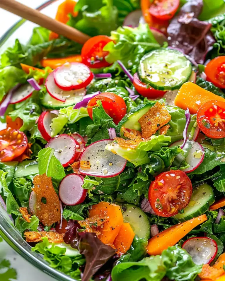 Classic House Salad – Quick and Easy