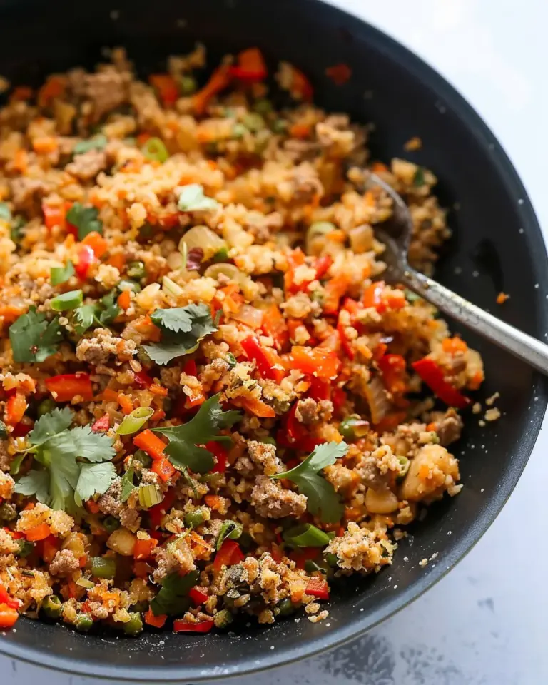 20-Minute Spicy Cauliflower Rice