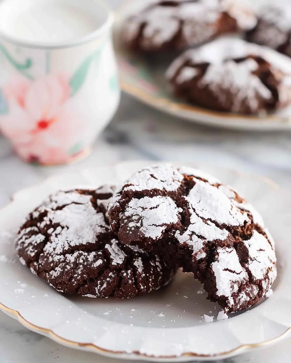 Chocolate Crinkle Cookies: The Best Indulgent Treat for Home Bakers