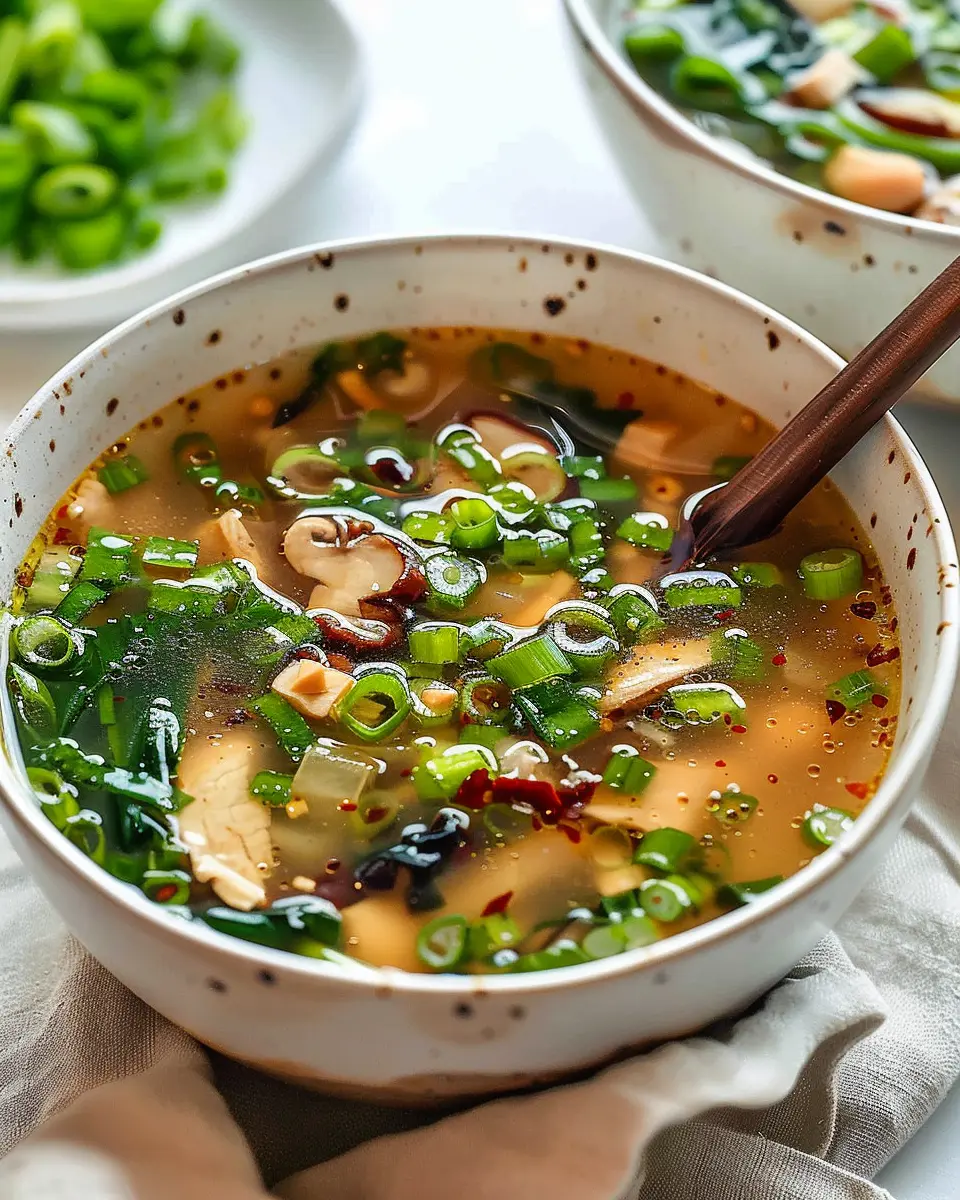 Ginger Scallion Chicken Soup: Easy Comfort Food for Everyone
