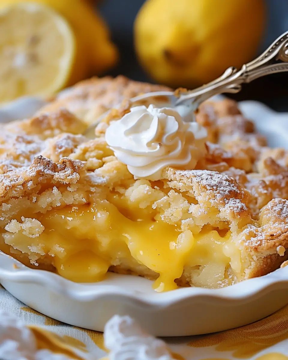 Magic Lemon Cobbler: A Delightfully Easy Dessert for Everyone