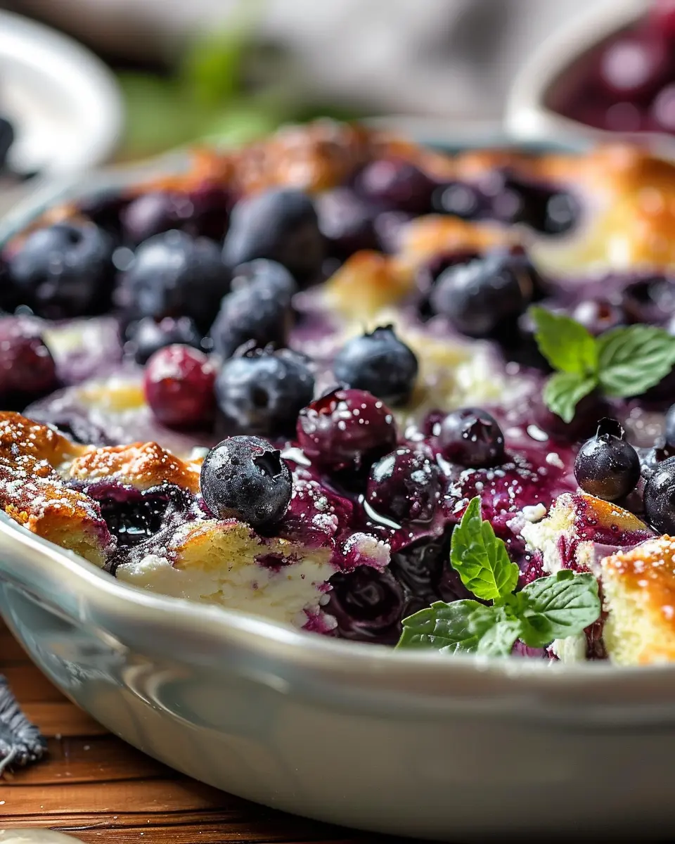 Blueberry Cottage Cheese Breakfast Bake: A Delightful Start to Your Day