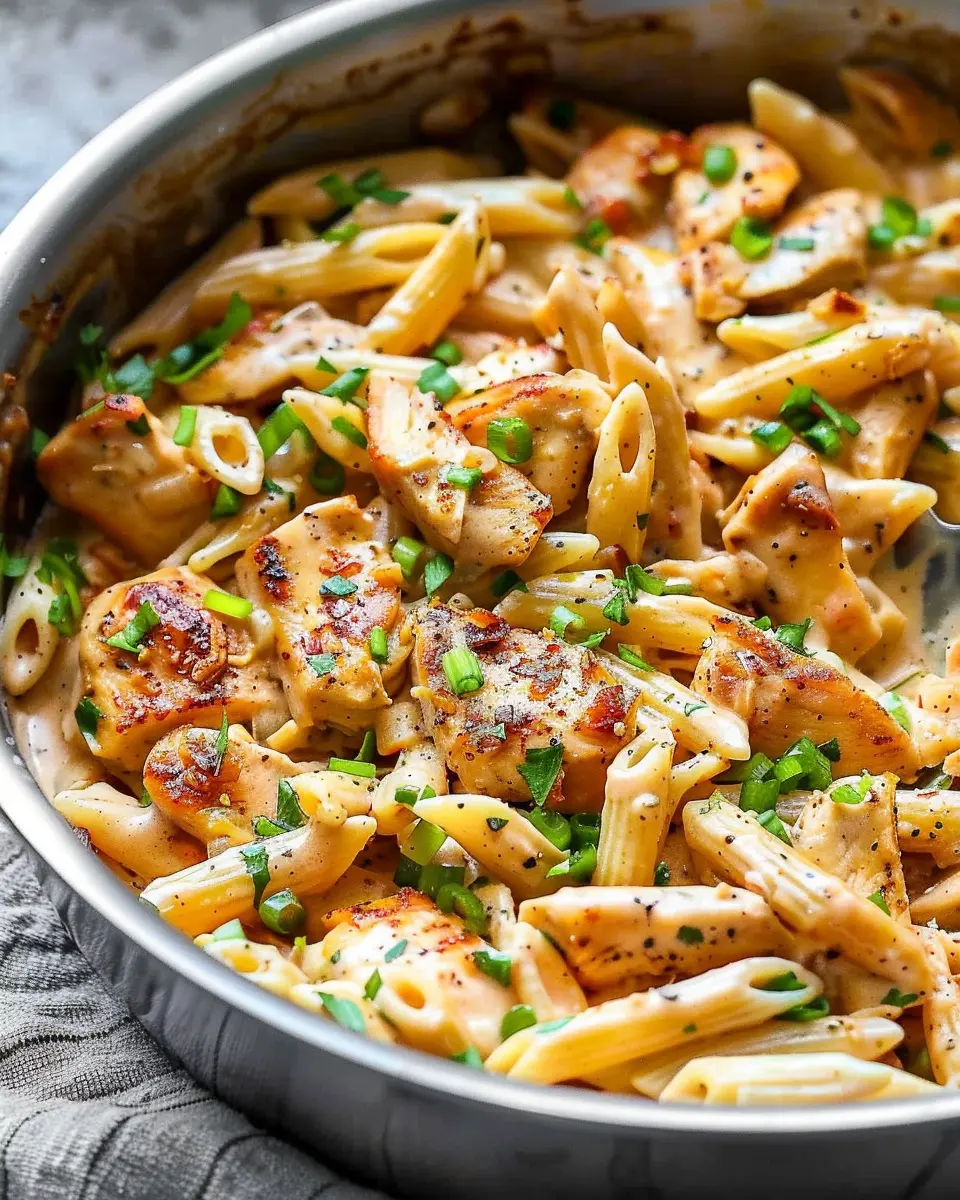 One Pot Creamy Cajun Chicken Pasta: Easy Comfort Food Delight
