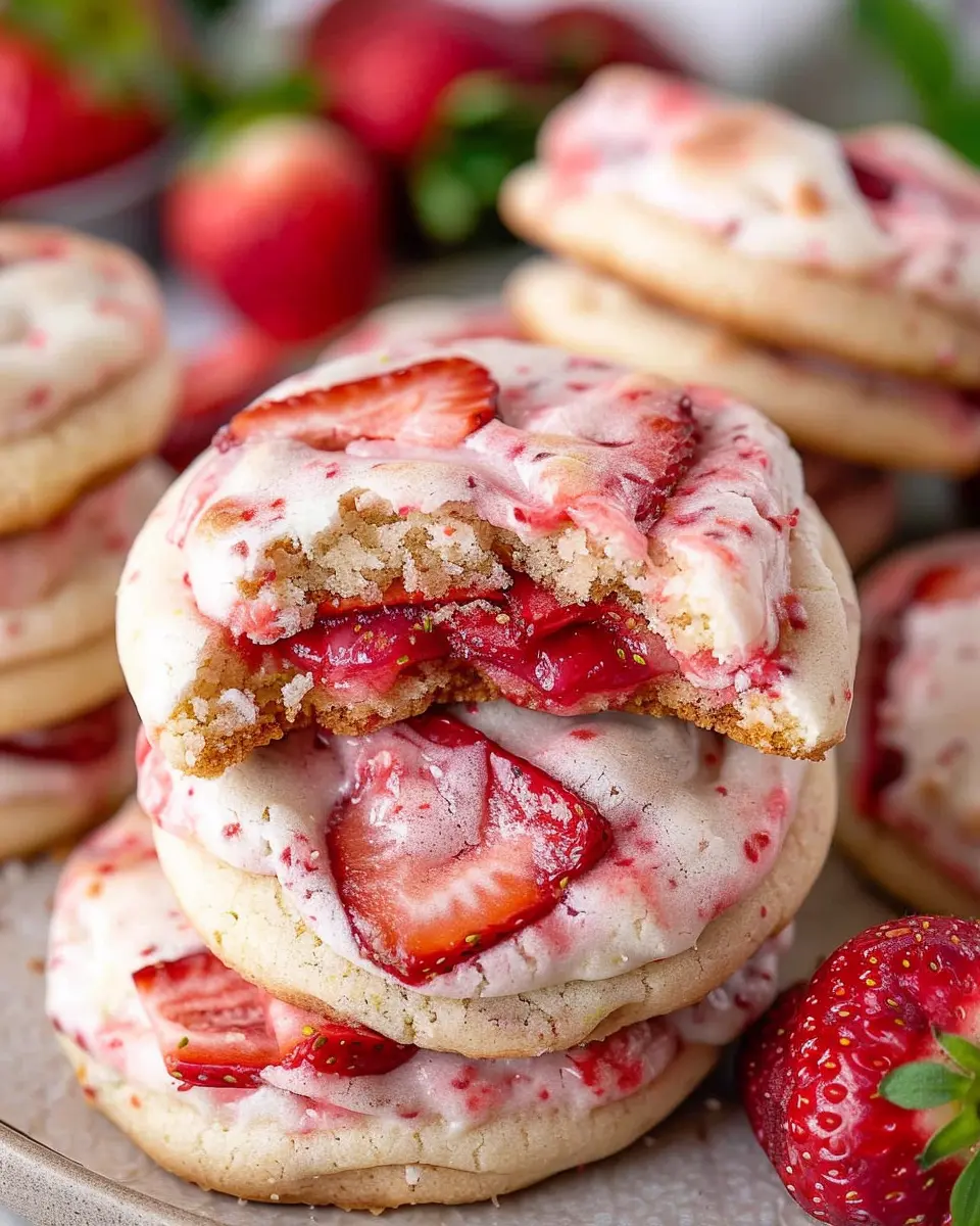 Strawberry Cheesecake Cookies: Indulgent Treats for Everyone