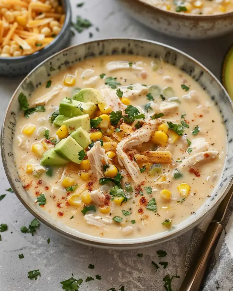 Mexican Street Corn White Chicken Chili