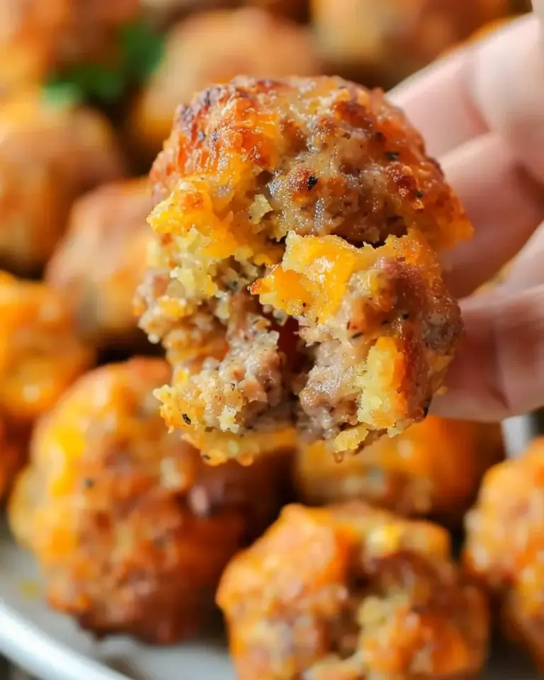 Bisquick Sausage Balls