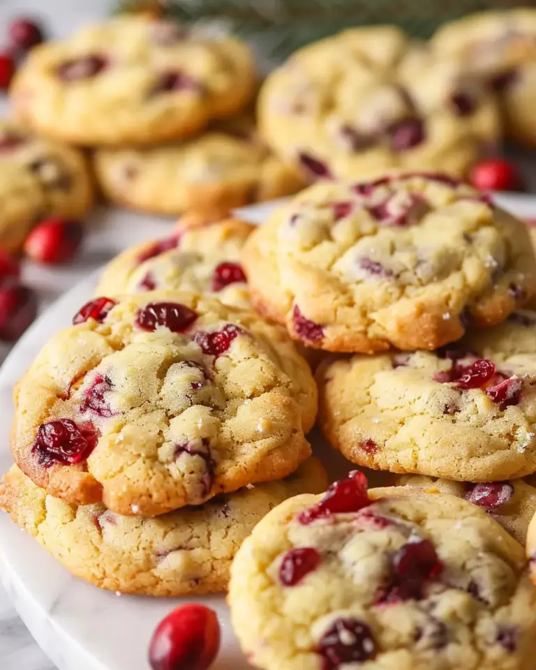 Orange Cranberry Cookies