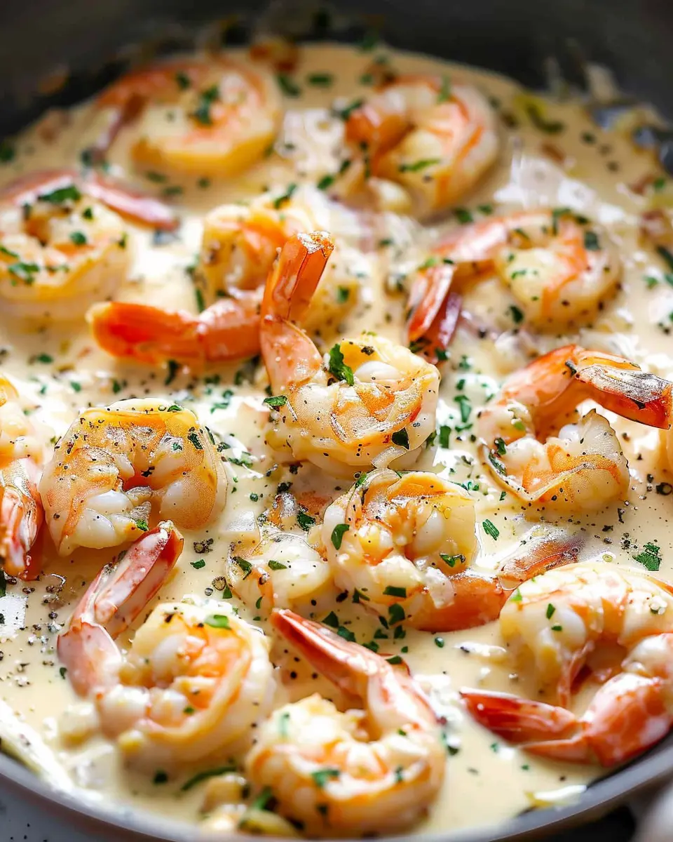 Creamy Garlic Shrimp With Parmesan: A Decadent Homemade Delight