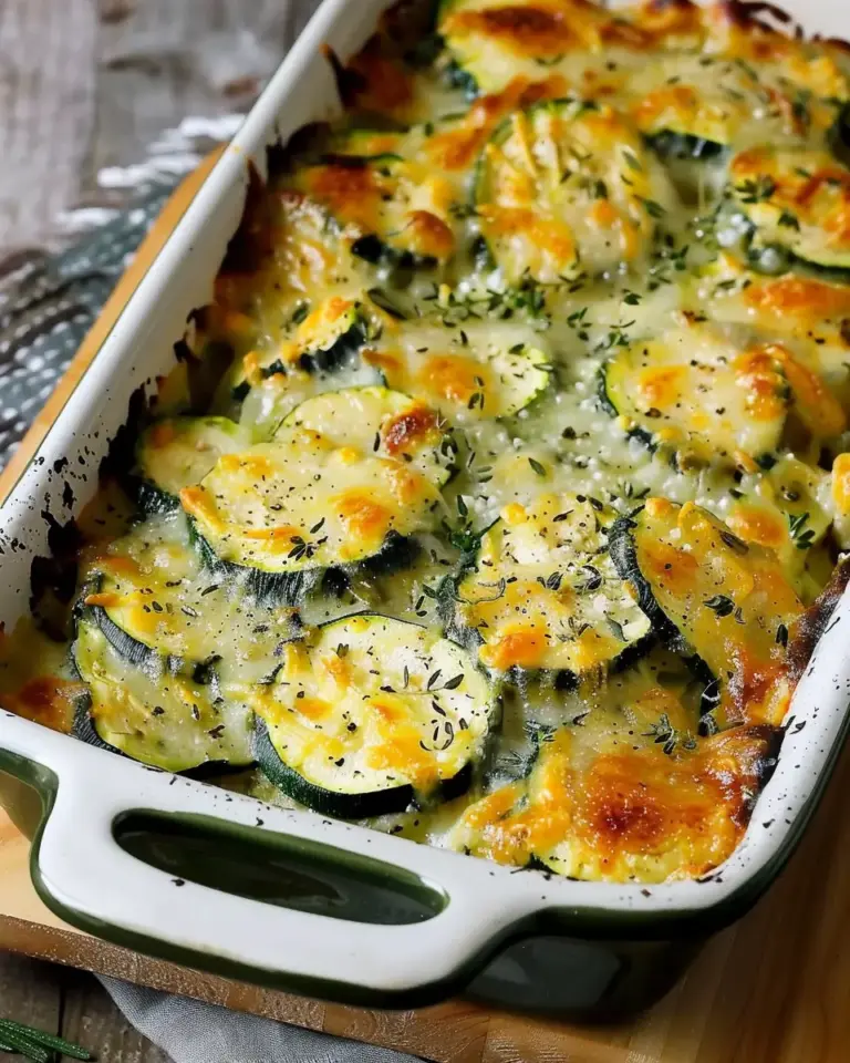 Easy Cheesy Zucchini Bake