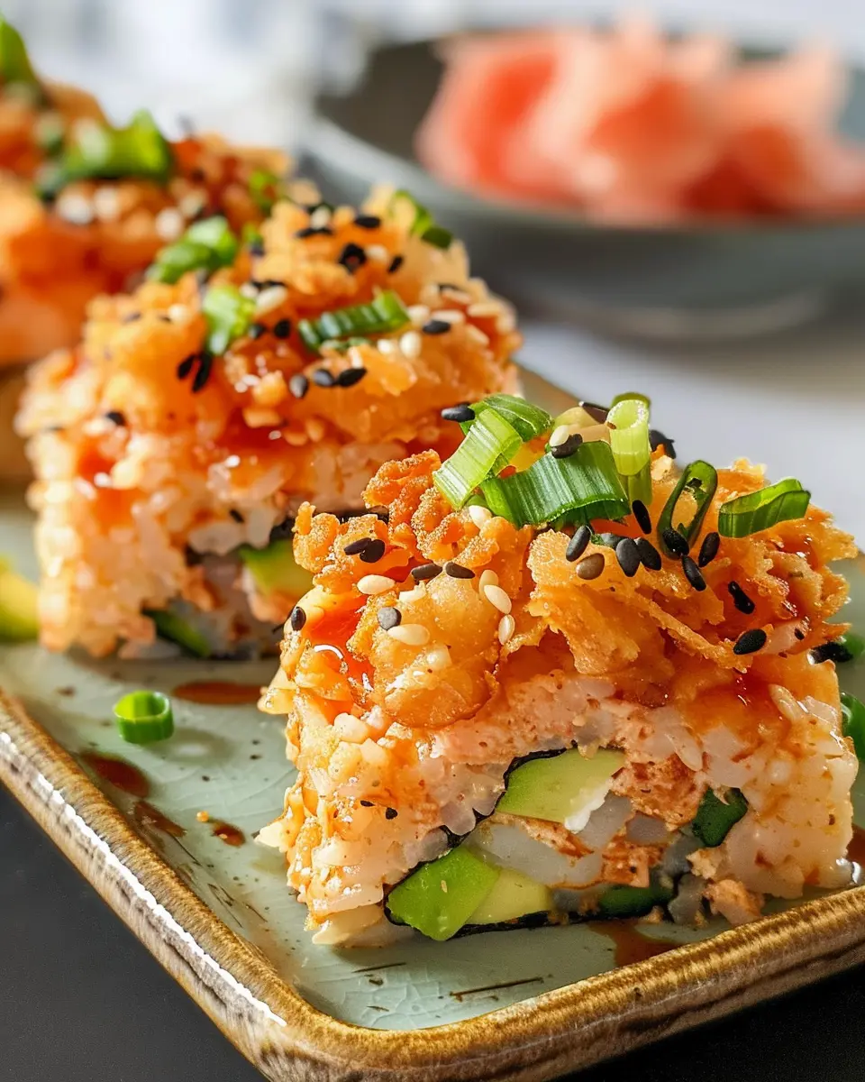 Spicy Tuna Crispy Rice: A Delicious Twist on Classic Flavors