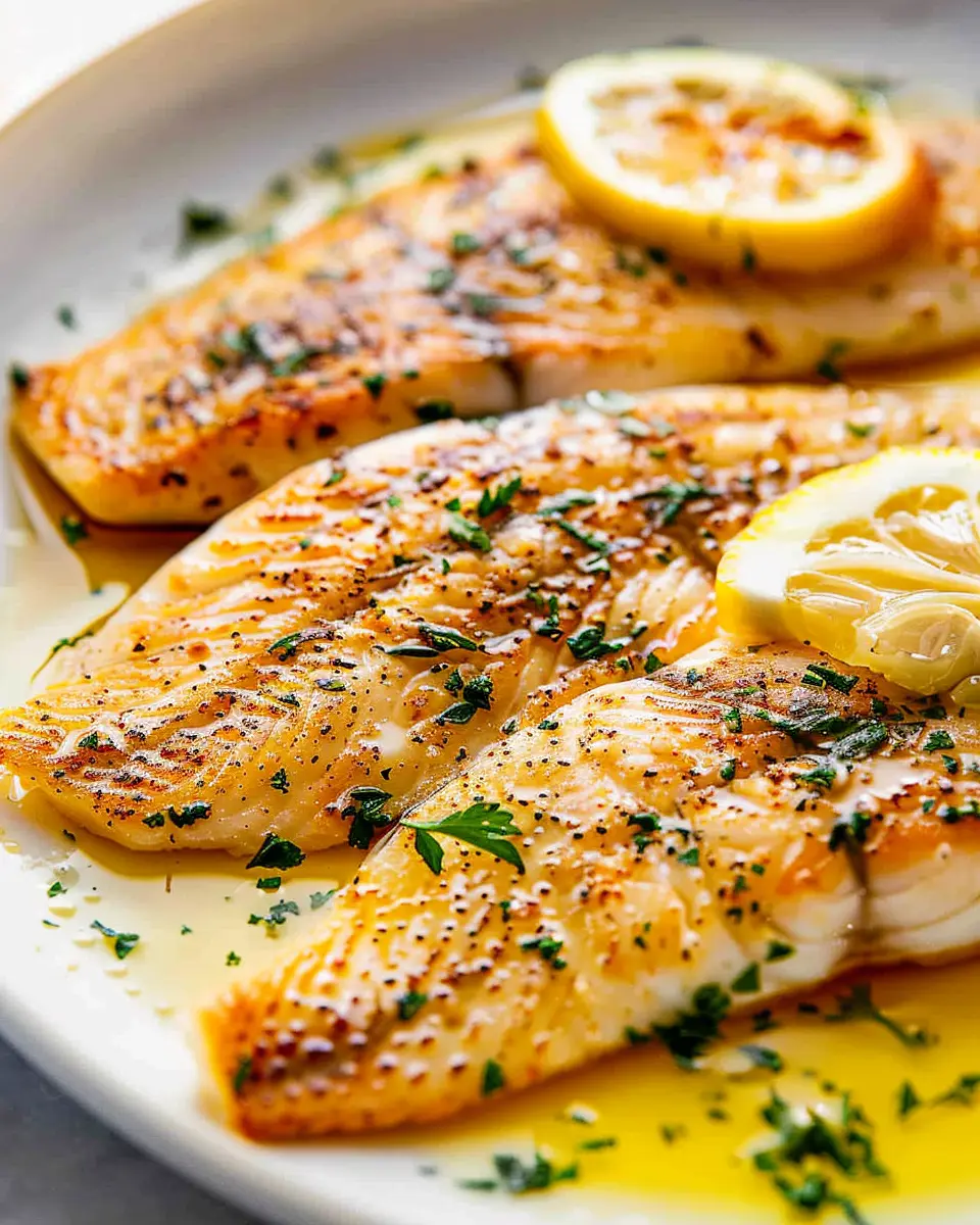Pan-Seared Tilapia: Easy Lemon Butter Sauce Delight