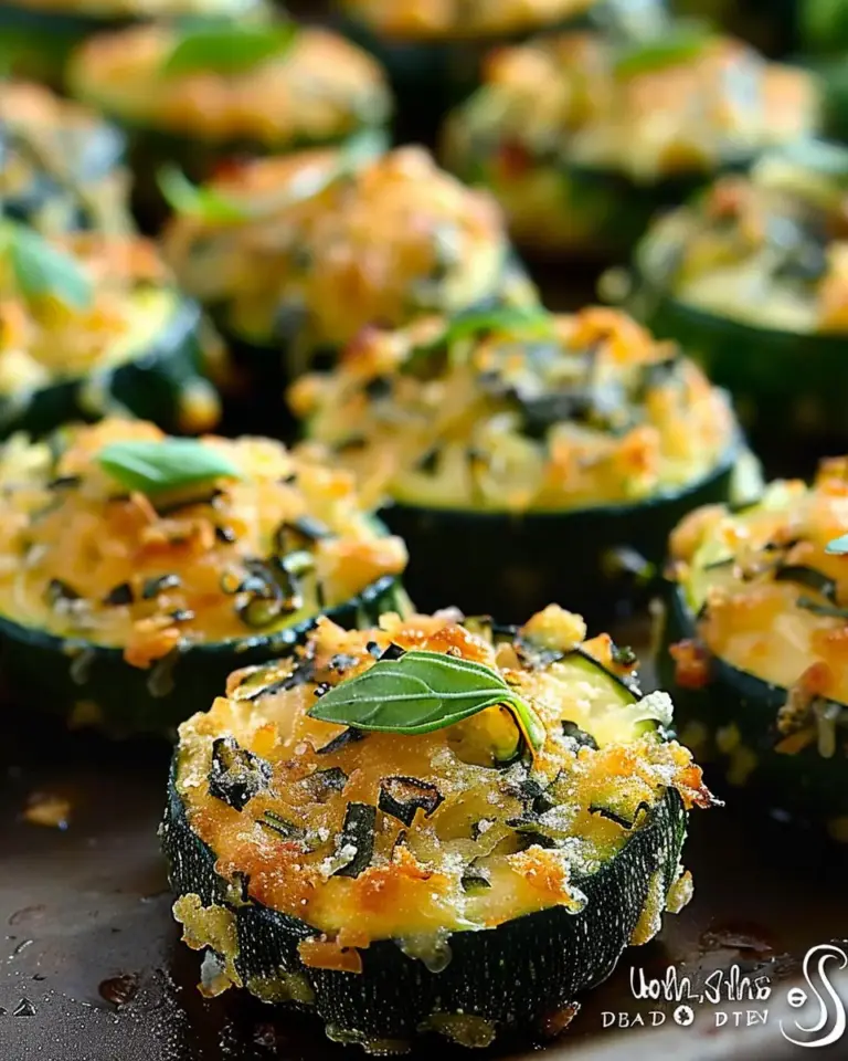 Zucchini Garlic Bites