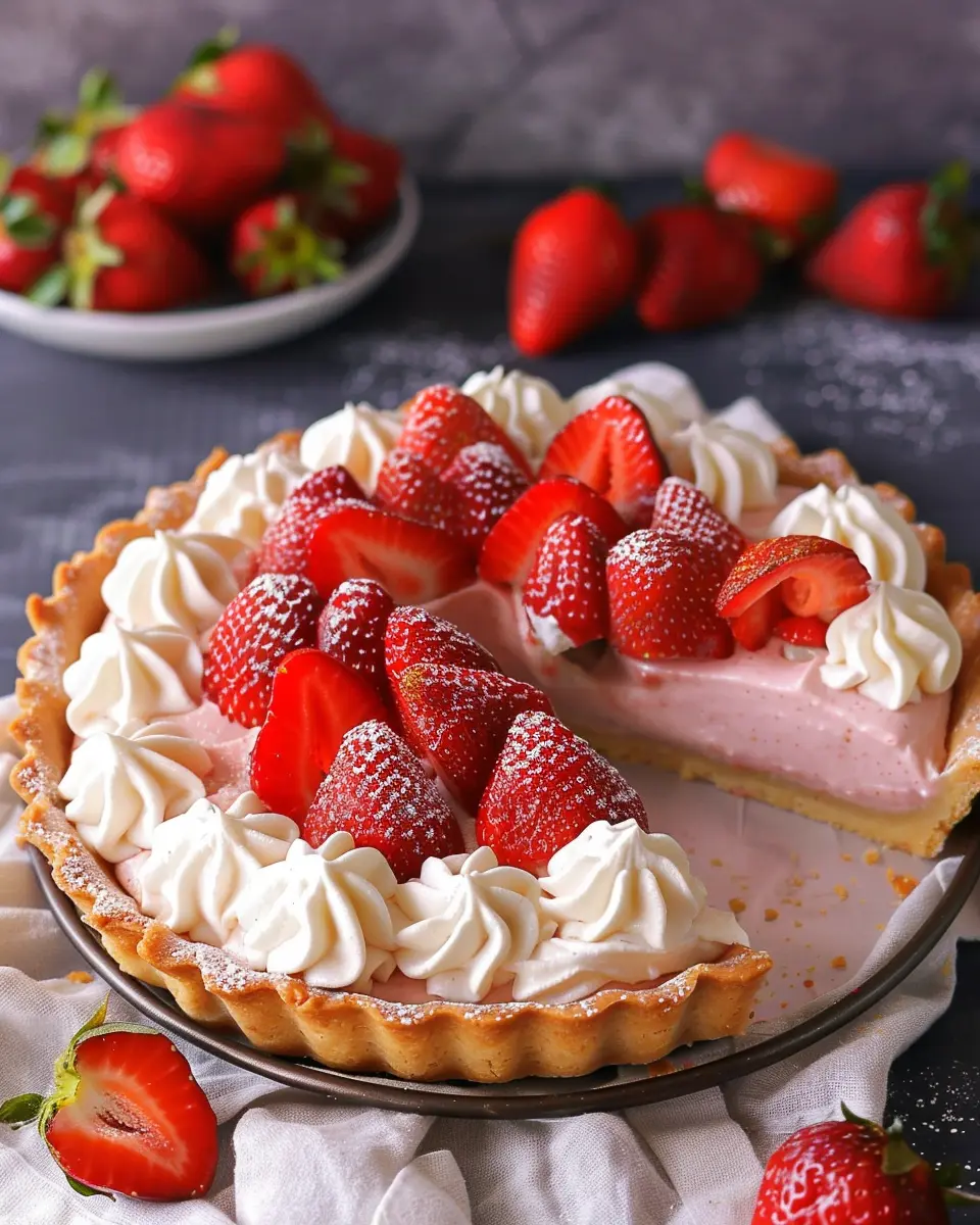 Whipped Strawberry Tart: The Best Easy Dessert You’ll Love