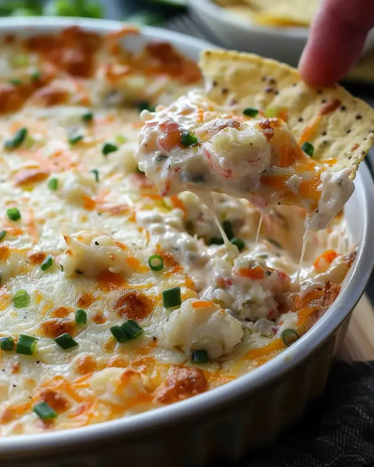 Cheesy Crab Rangoon Dip