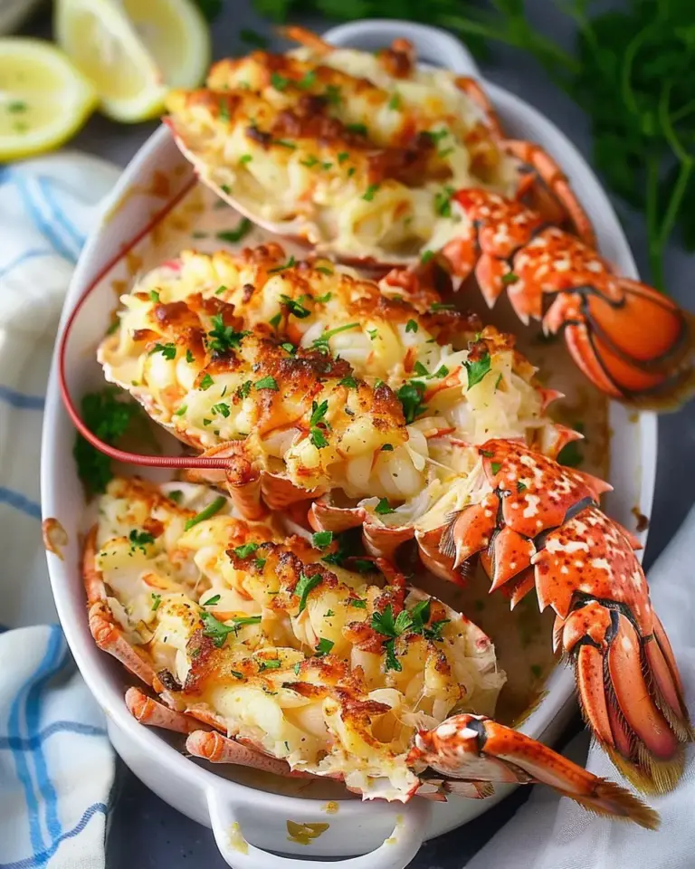 Classic Lobster Thermidor Recipe