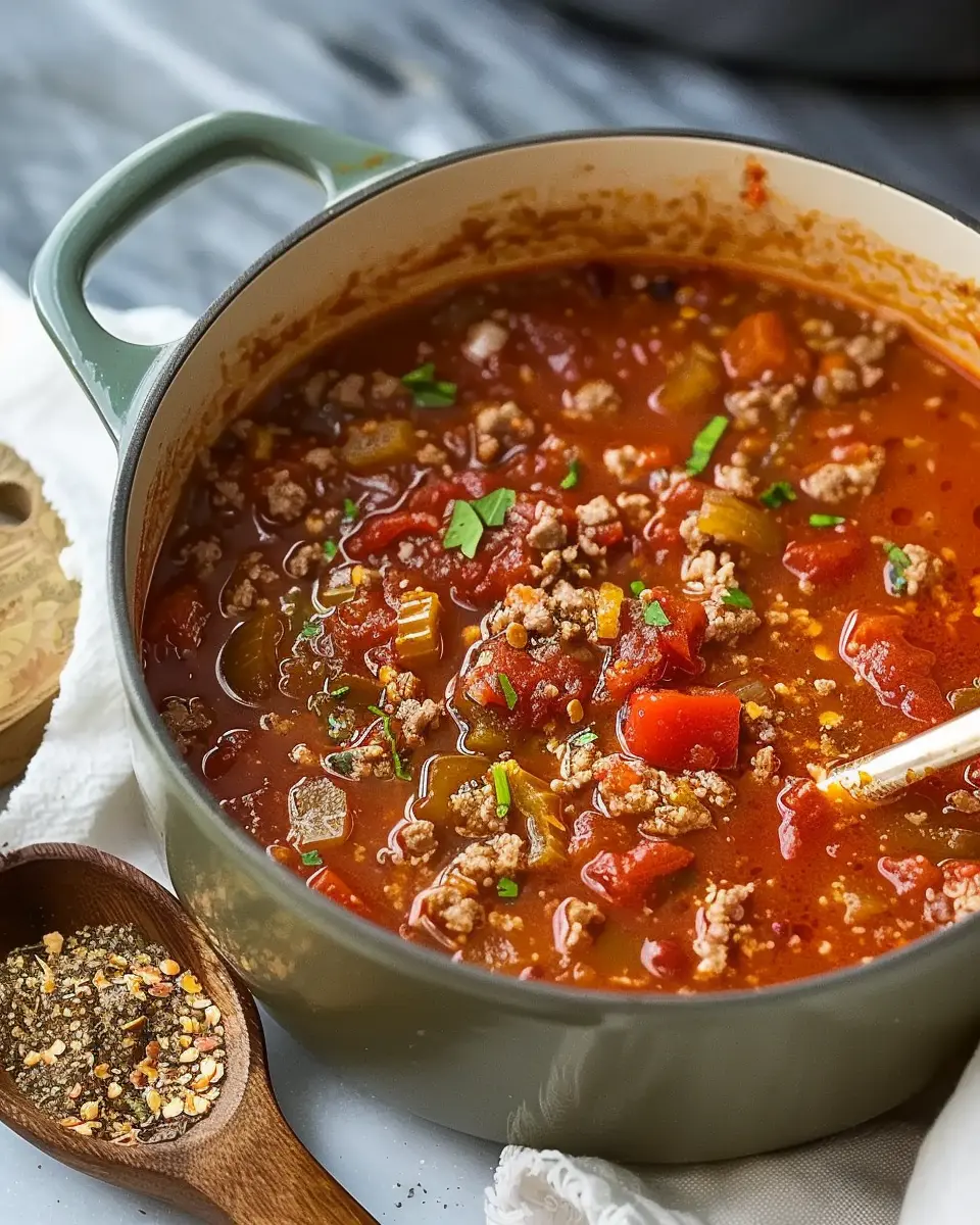 Stuffed Pepper Soup: The Best Healthy Comfort Food Recipe