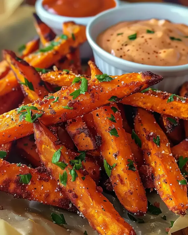 Crispy Oven Baked Sweet Potato Fries