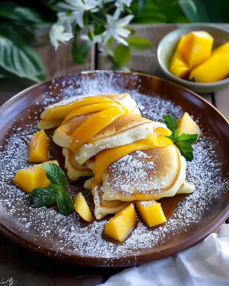 Mango Pancakes