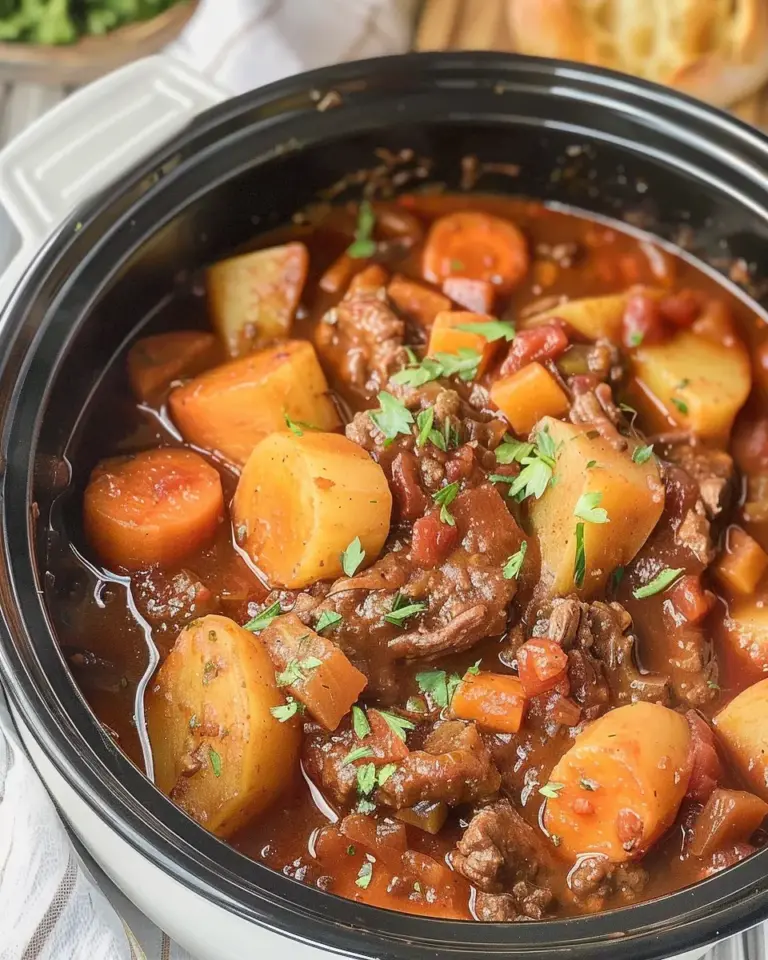 Slow Cooker Poor Man’s Stew