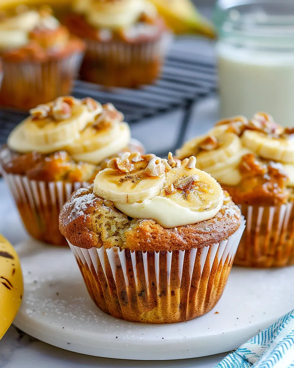 Fresh Banana Cream Cheese Muffins Recipe: The Best Breakfast Treat