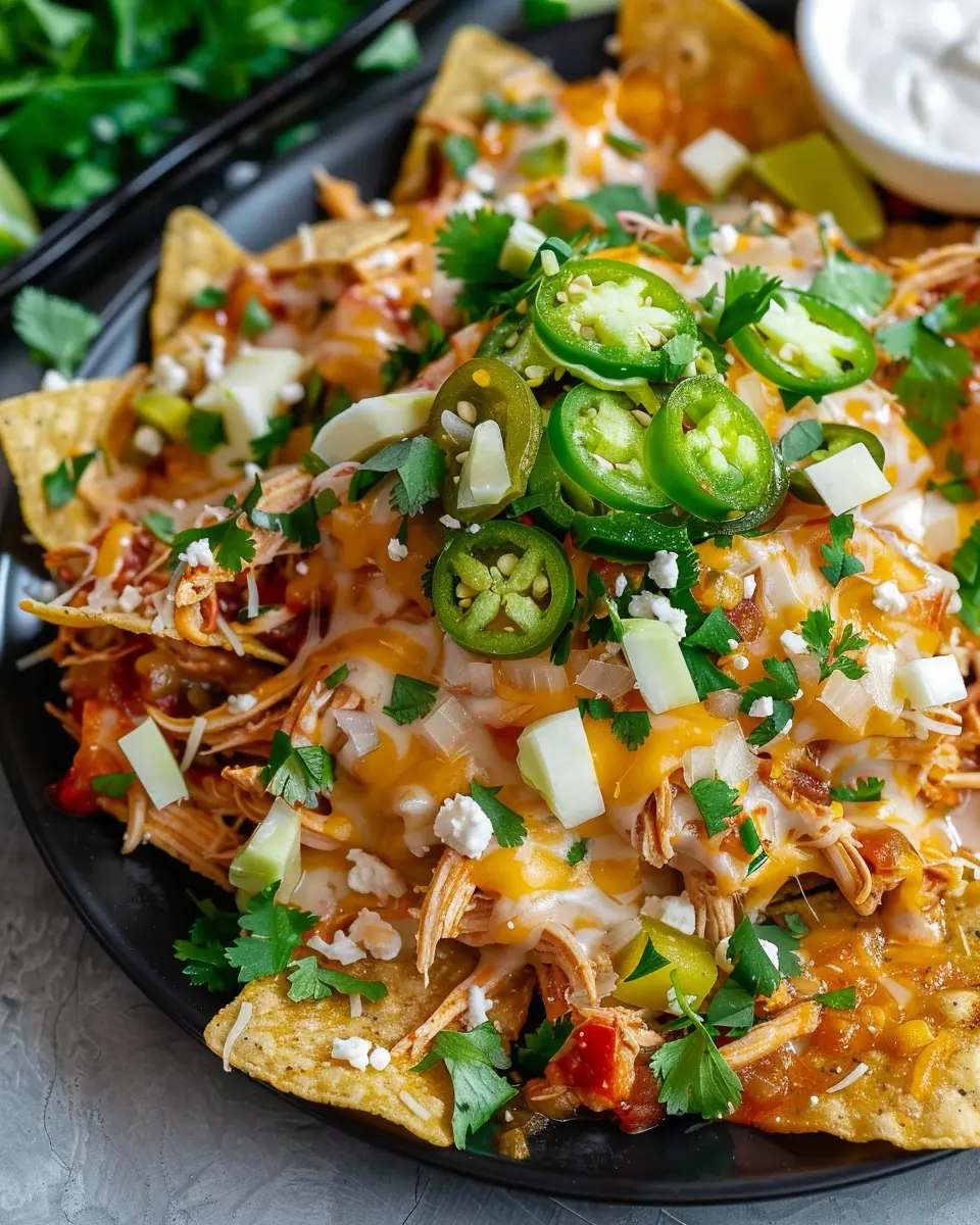 Slow-Cooker Chicken Nachos: Indulgent Comfort Food Delights