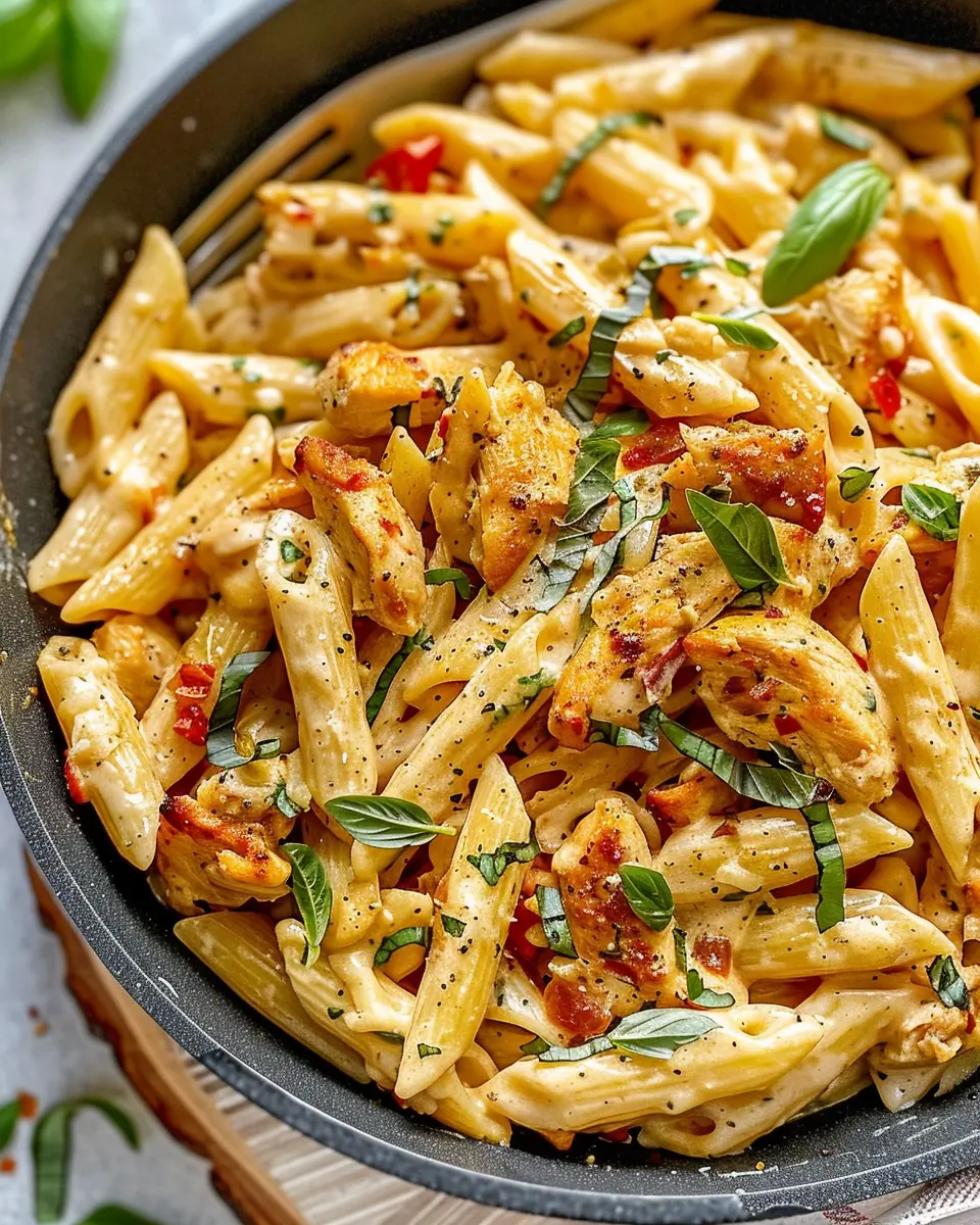 Marry Me Chicken Pasta: A Juicy Twist with Turkey Bacon Delight