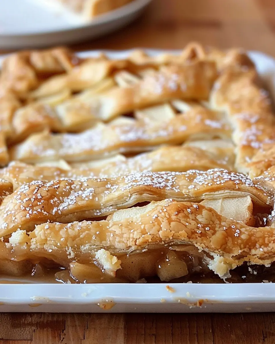 Apple Slab Pie: The Best Homemade Dessert for Family Gatherings