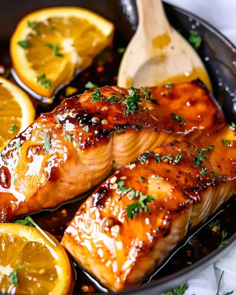 Orange Glazed Salmon