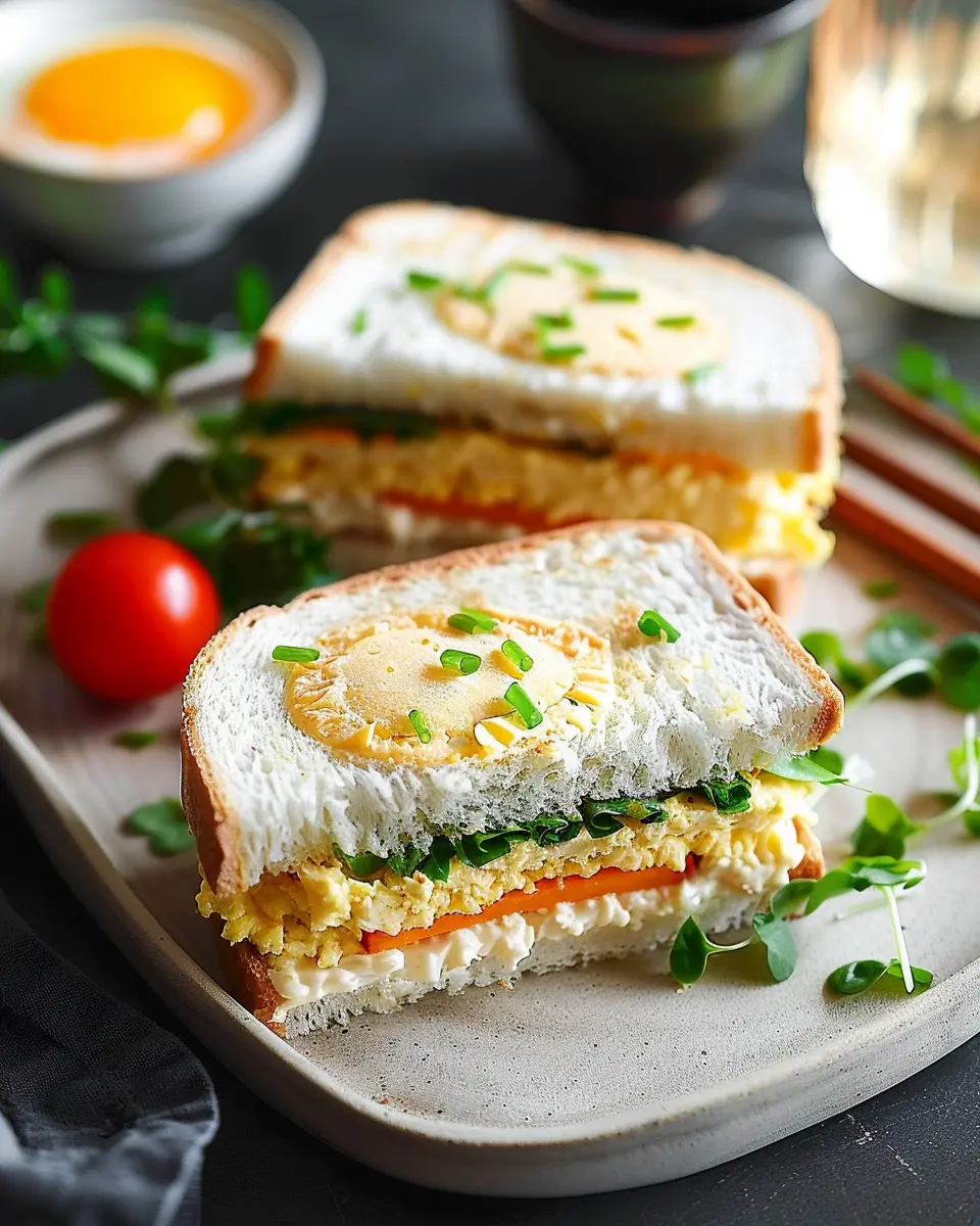 Japanese Egg Sandwich: The Best Homemade Delight with Turkey Bacon