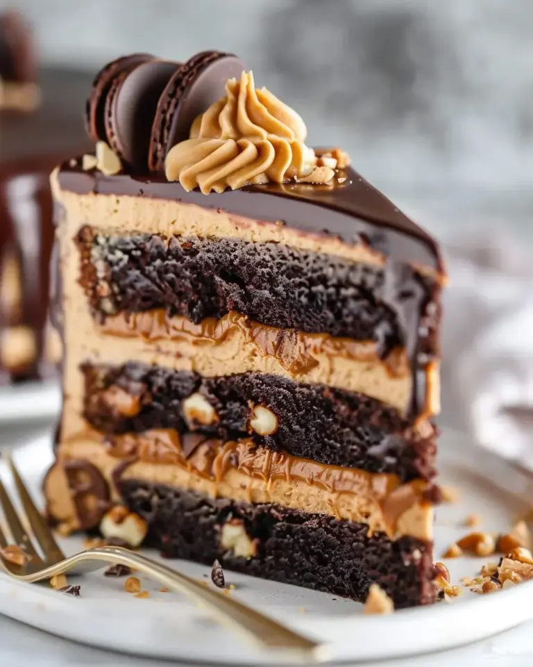 Peanut Butter Chocolate Layer Cake