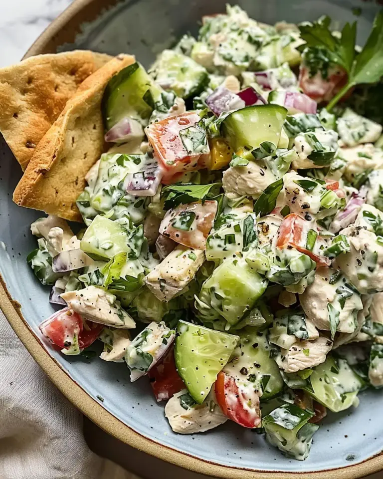Tzatziki Chicken Salad