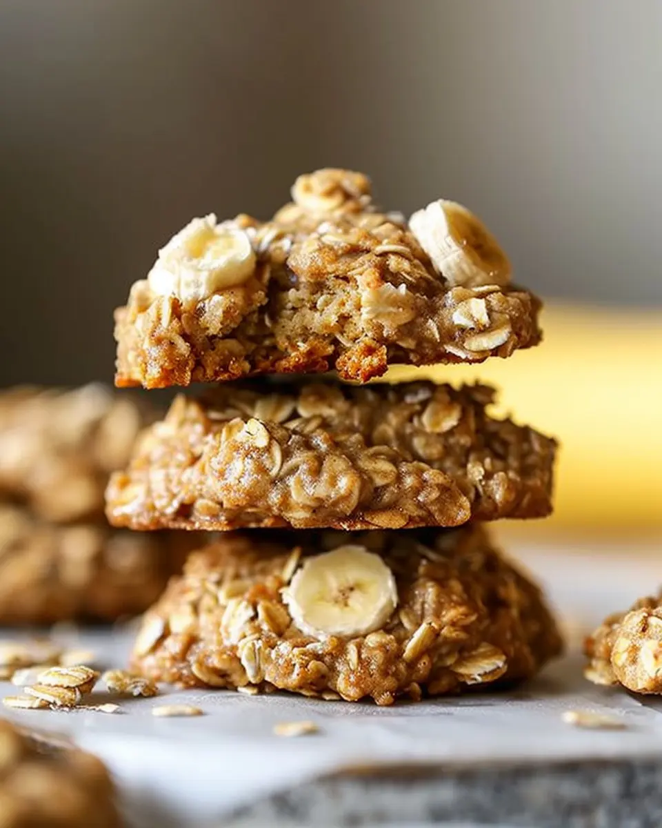 Healthy 3-Ingredient Banana Oatmeal Cookies: Easy and Guilt-Free Treats