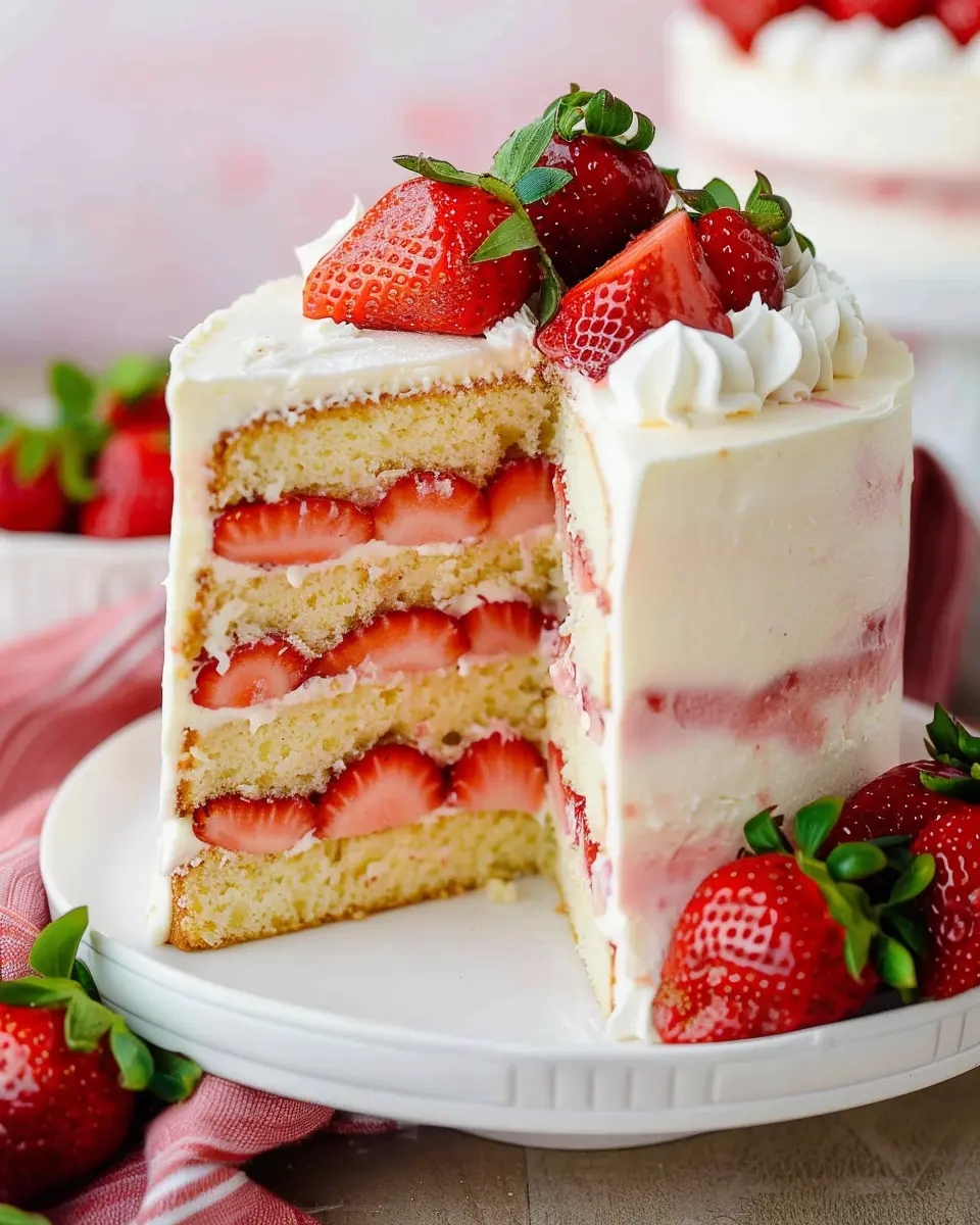 Strawberry Mascarpone Cake: The Indulgent Summer Delight