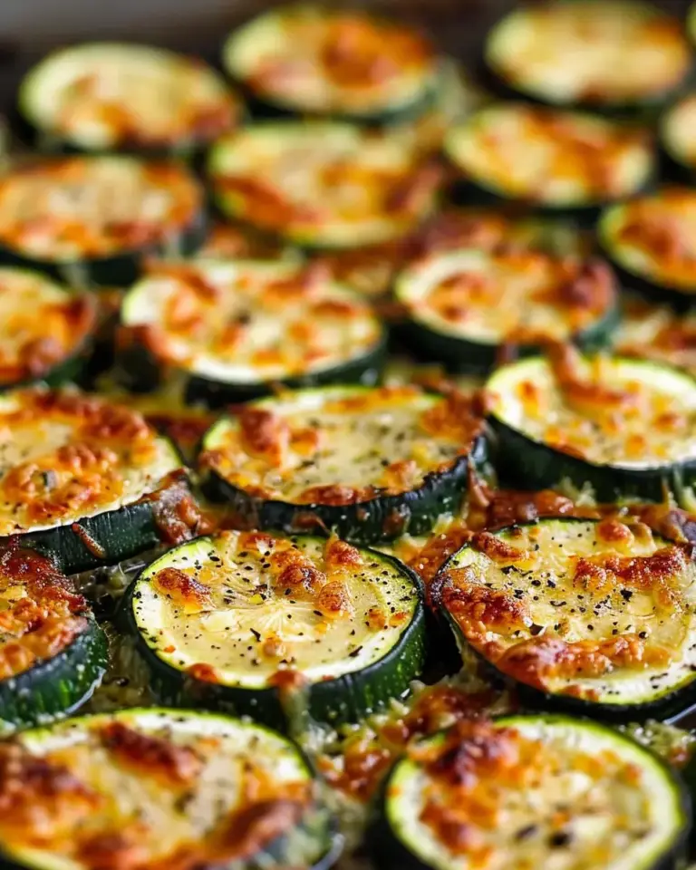 Baked Parmesan Zucchini