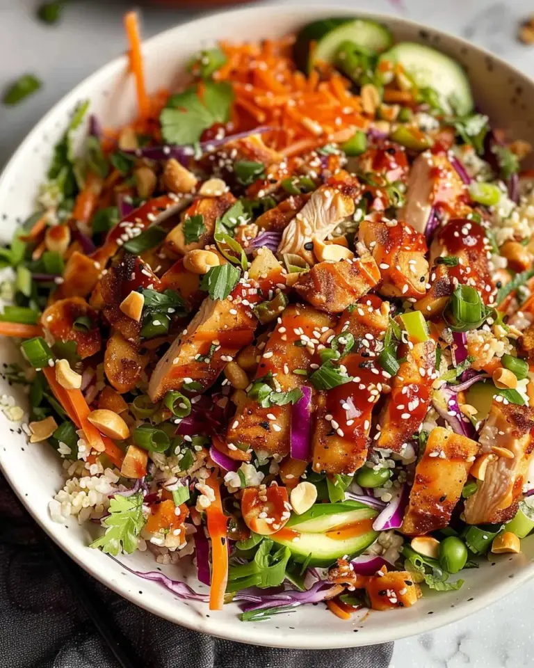 Asian Chicken Crunch Salad