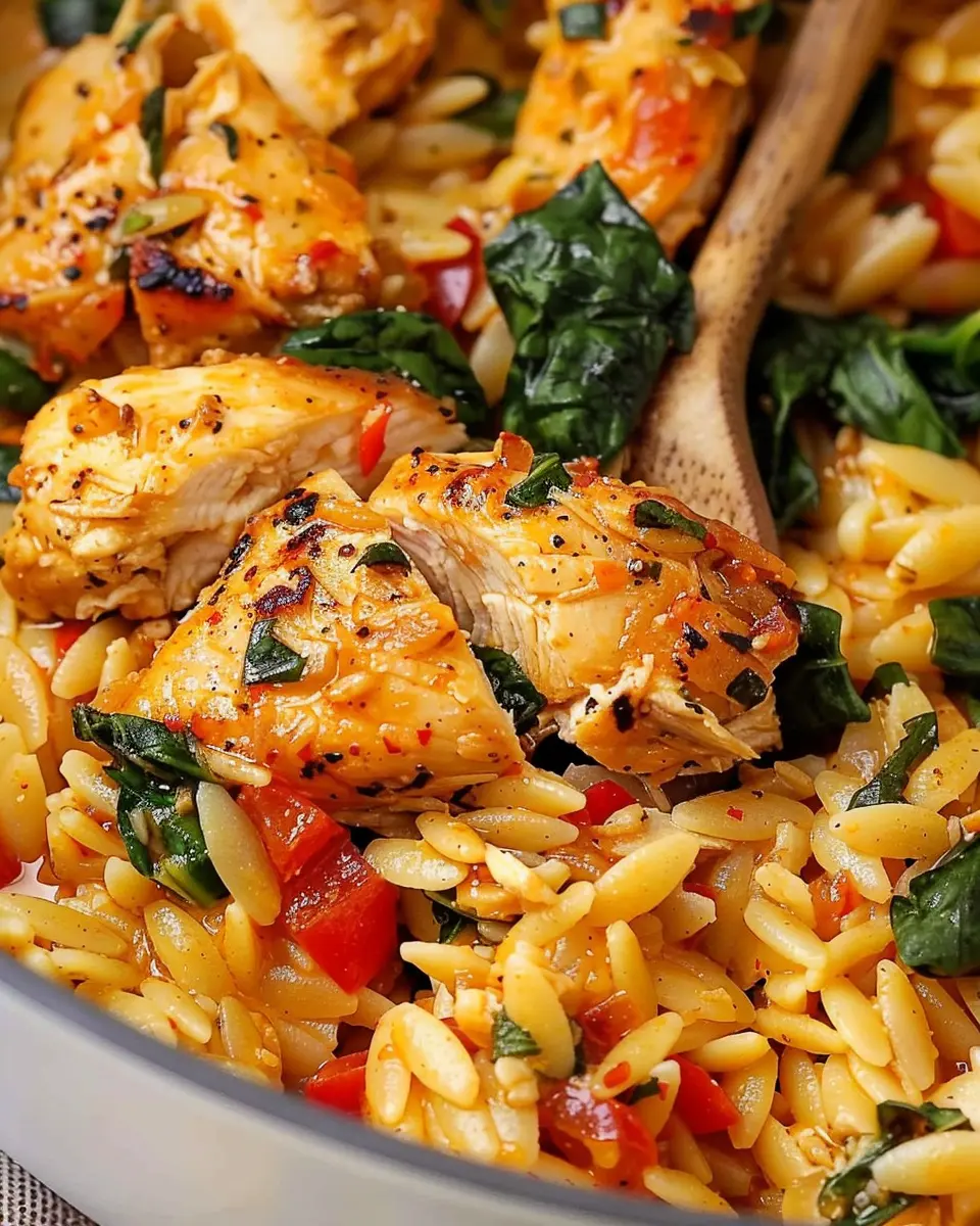 Cajun Chicken Orzo: A Easy and Flavorful Twist on Comfort Food