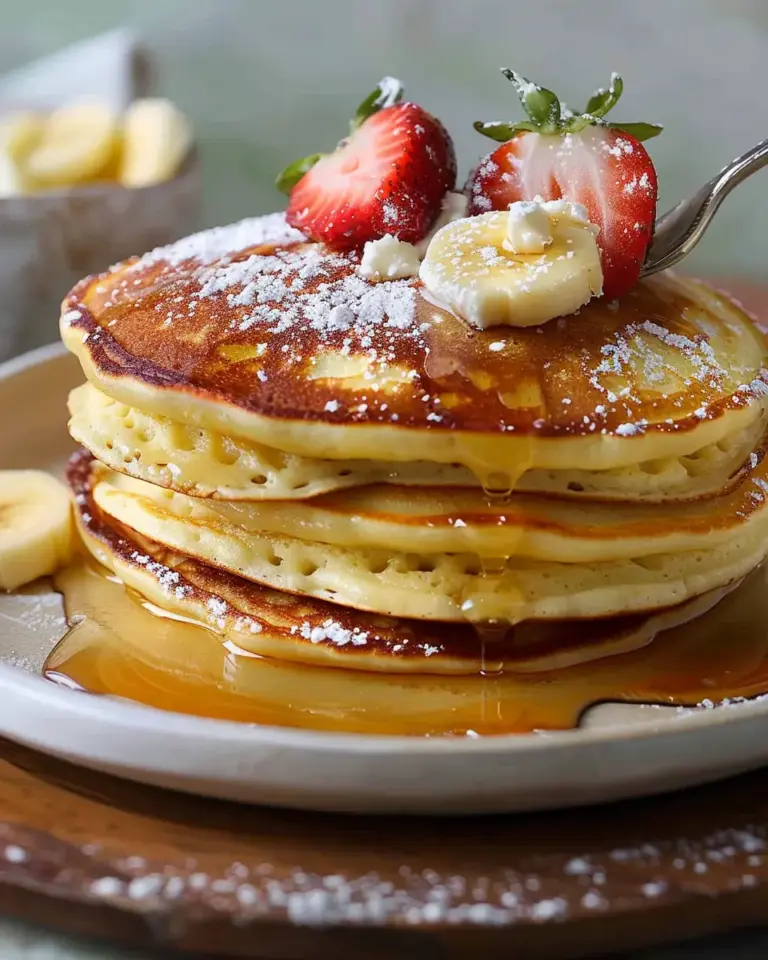 Fluffy Ricotta Pancakes