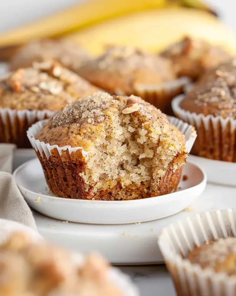 Easy Cinnamon Banana Bread Muffins