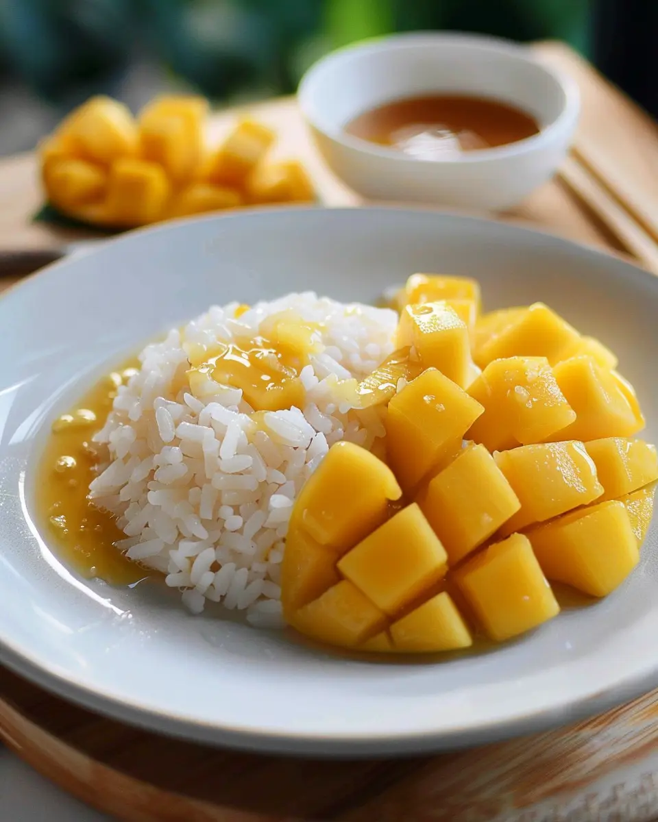 Thai Mango Sweet Sticky Rice: A Delightfully Easy Treat