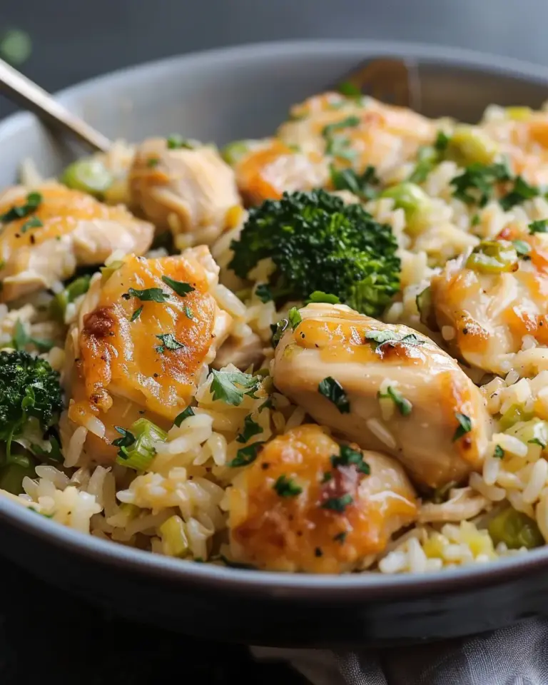 Easy Crockpot Chicken Rice